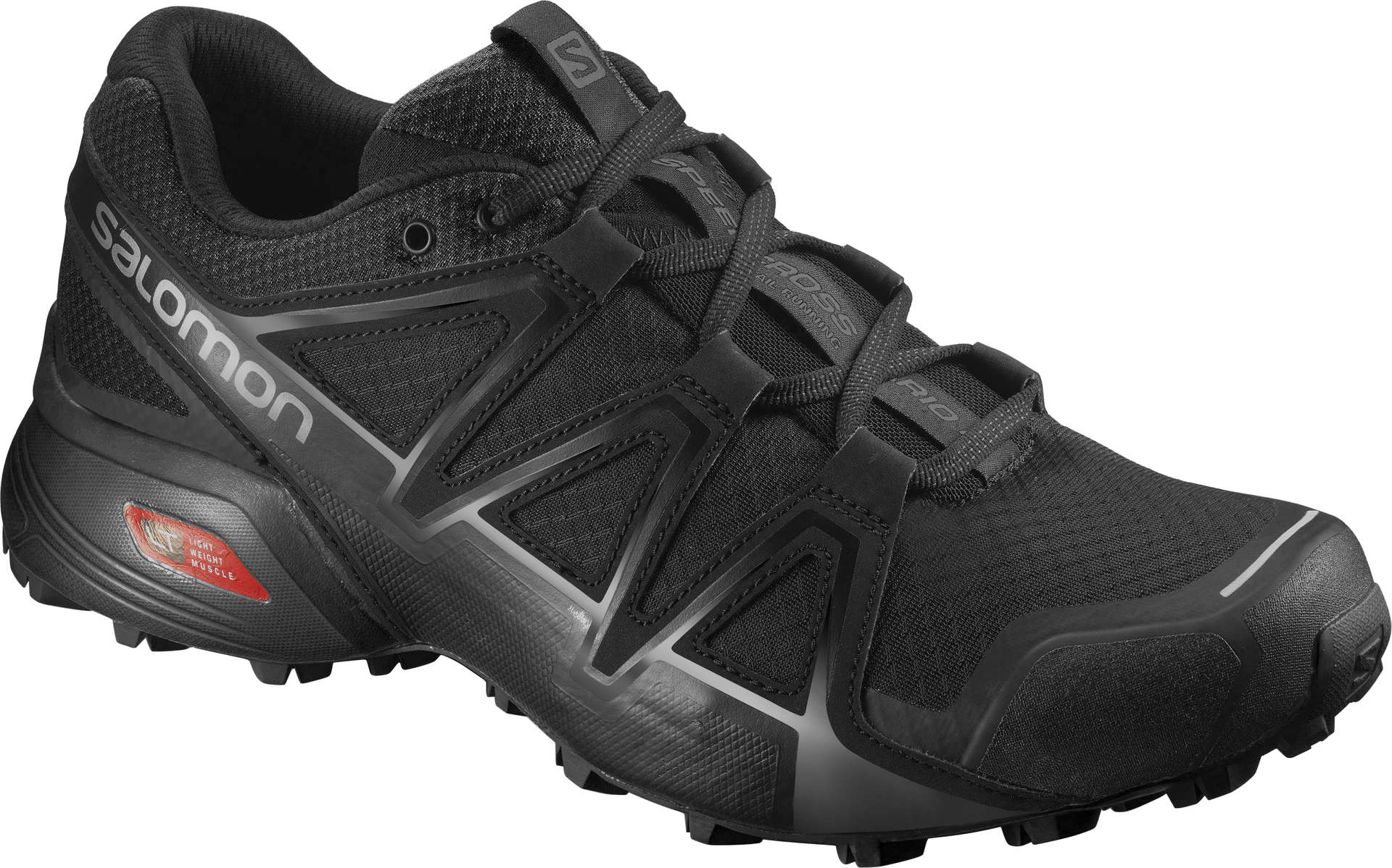 Salomon Speedcross Vario 2 Trail Hardloopschoenen Zwart/Zilver Heren