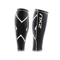 2XU Calf Guards Compressie Tubes Black/White 