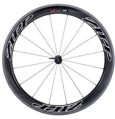 Zipp 404 Carbon Clincher Voorwiel Zwart koop je bij Futurumshop
