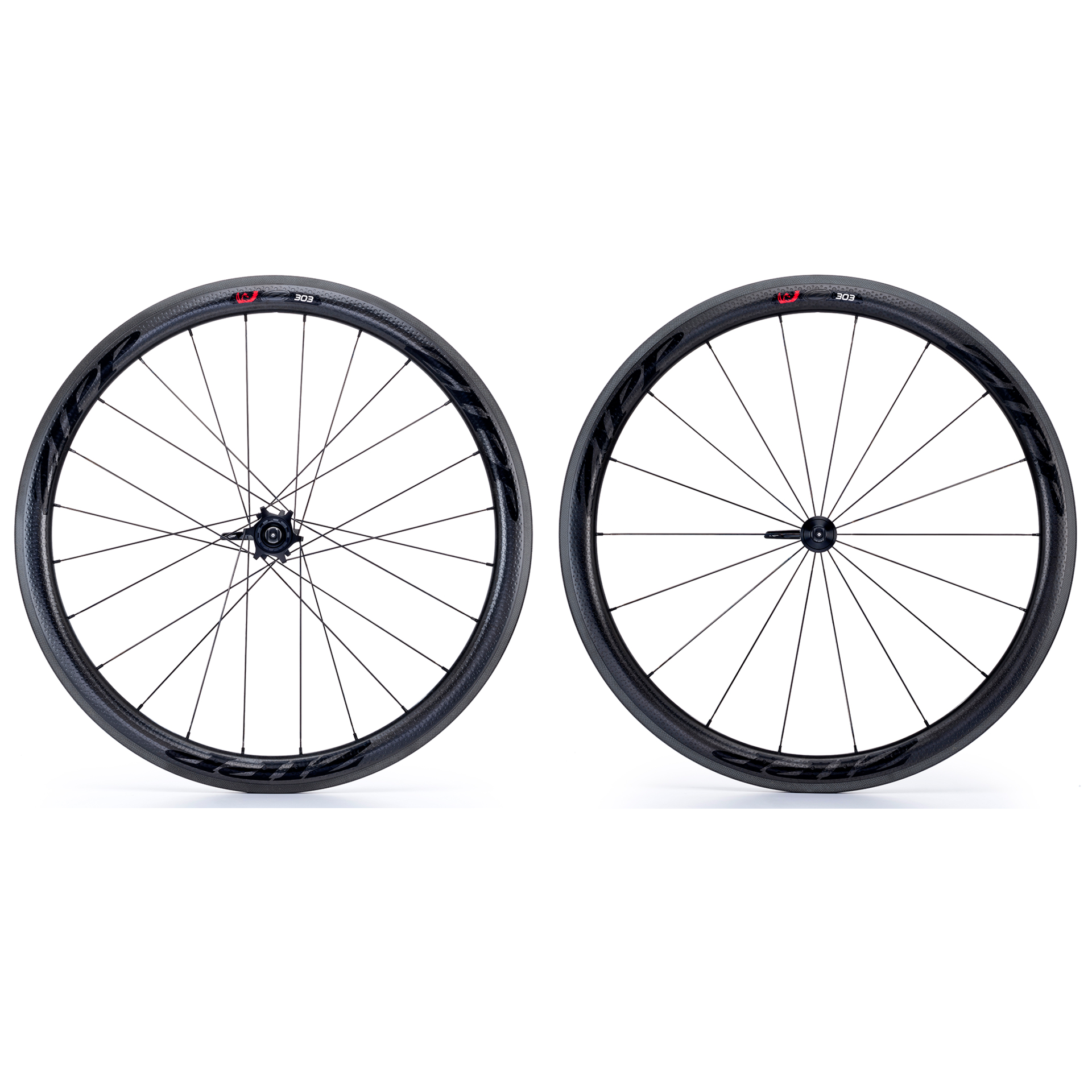 Zipp 303 Firecrest Carbon Clincher Wielset Zwart