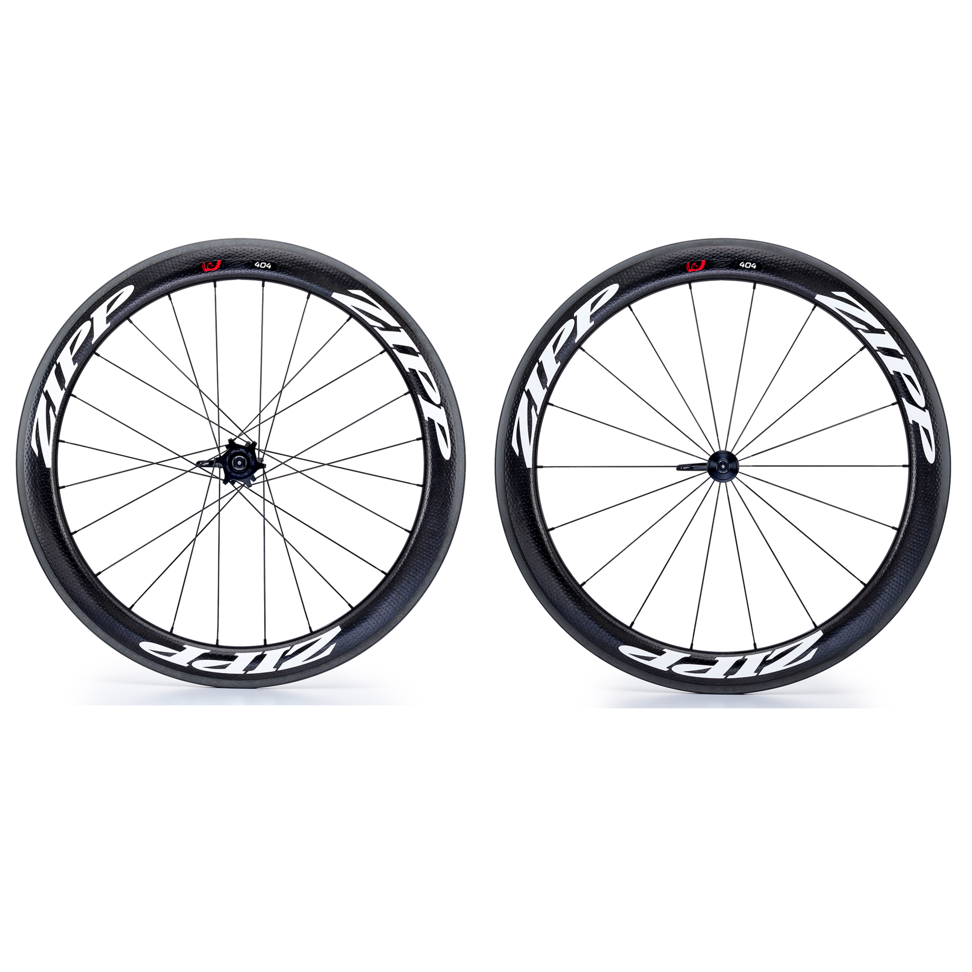 Zipp 404 Firecrest Carbon Clincher Wielset Zwart/Wit