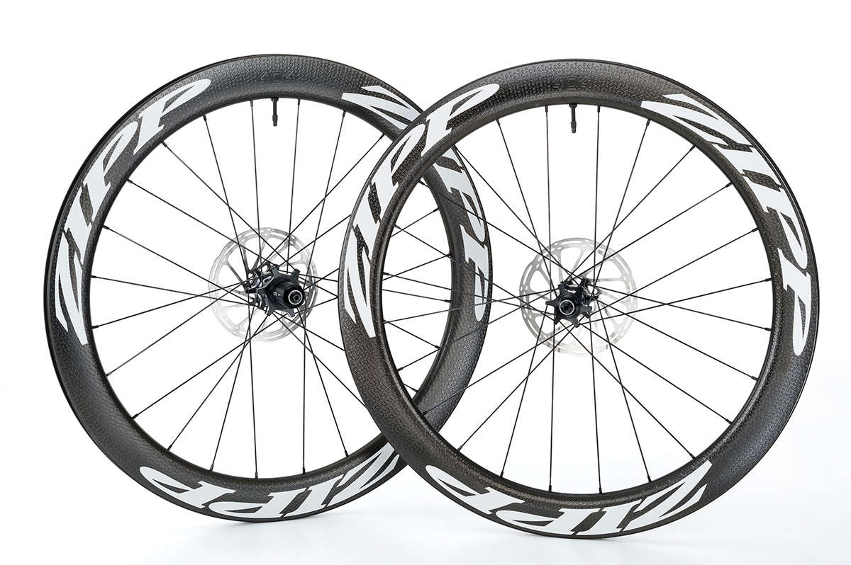 Zipp 404 Tubeless Disc Internationaal Wielset Zwart/Wit