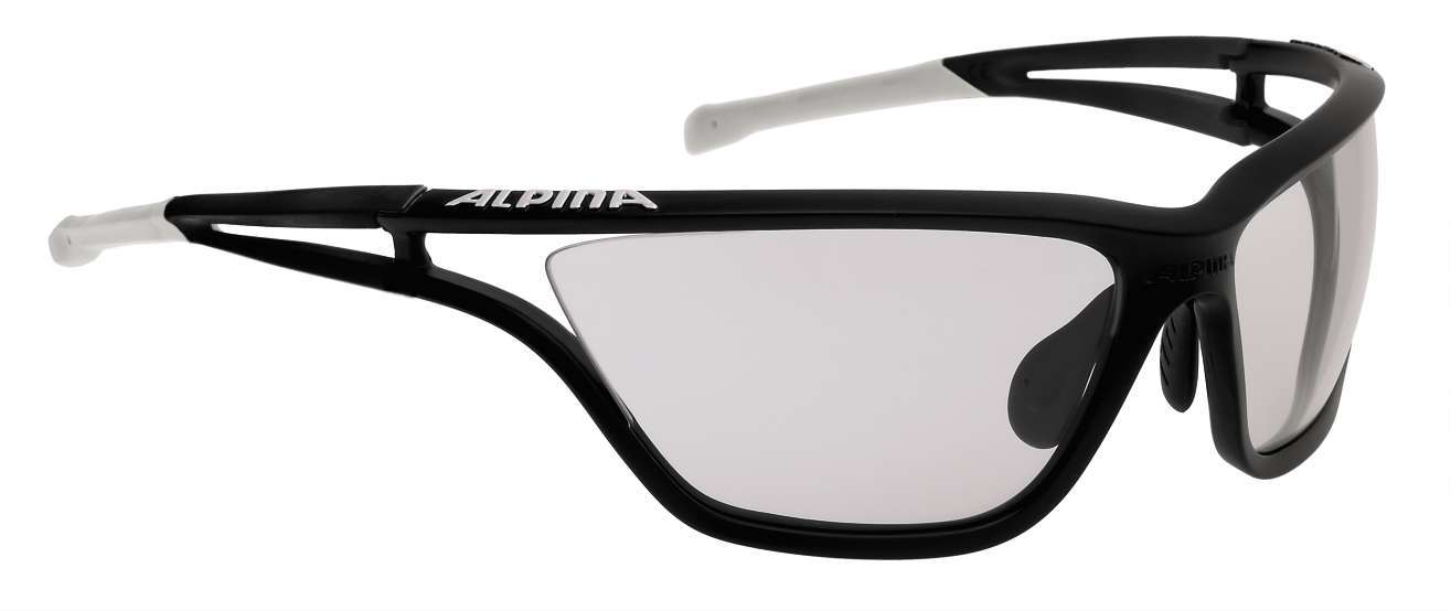 Alpina Eye 5 VL+ Sport Zonnebril Zwart/Wit
