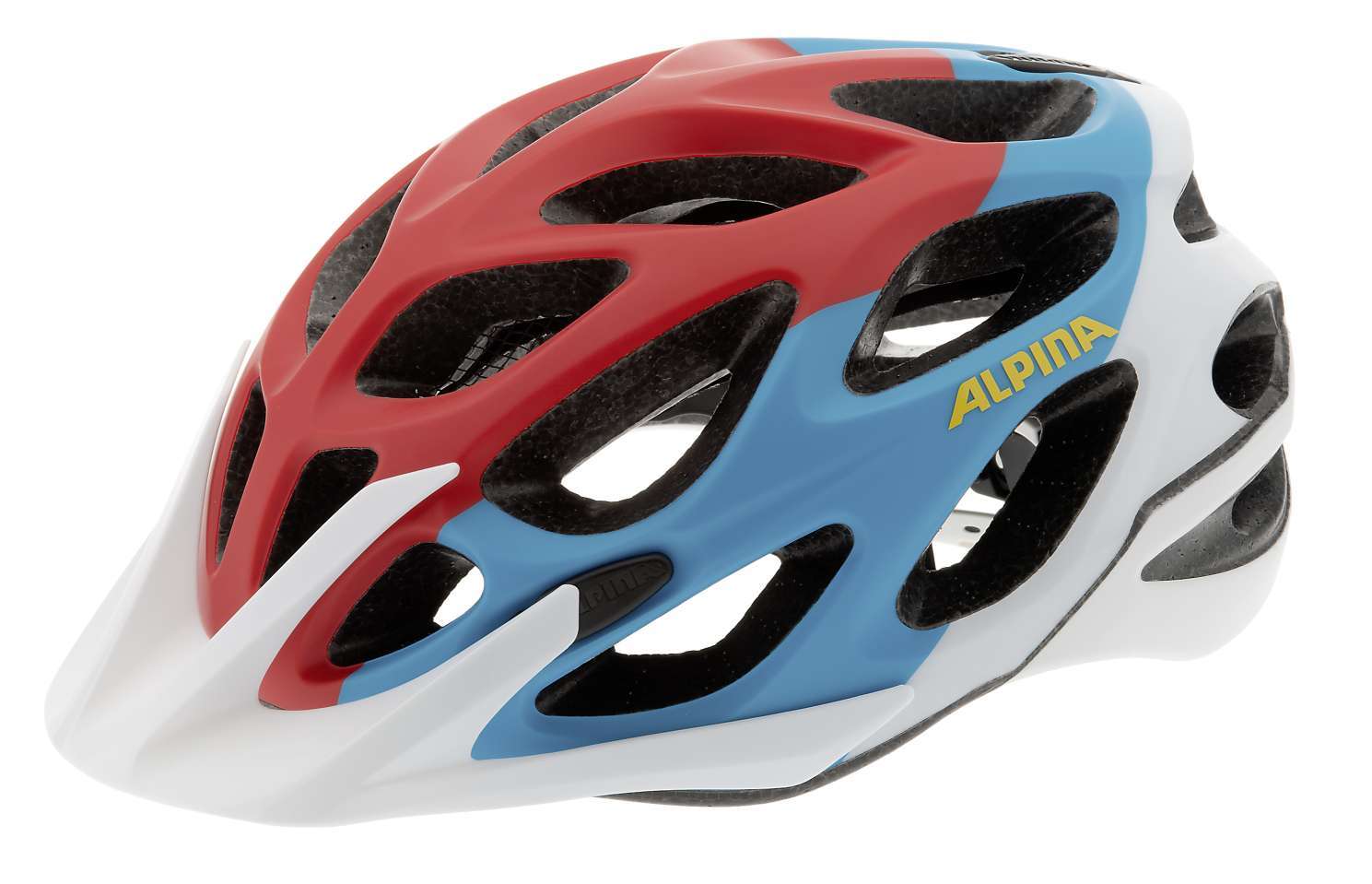 Alpina Mythos 2.0 L.E. Fietshelm Rood/Blauw/Wit koop je bij Futurumshop.nl