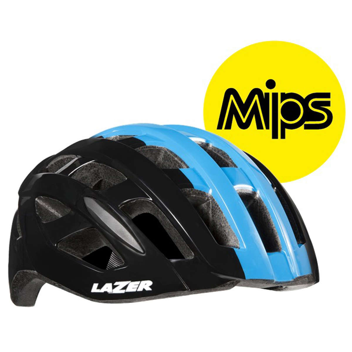 Lazer Tonic MIPS Race Fietshelm Zwart/Blauw