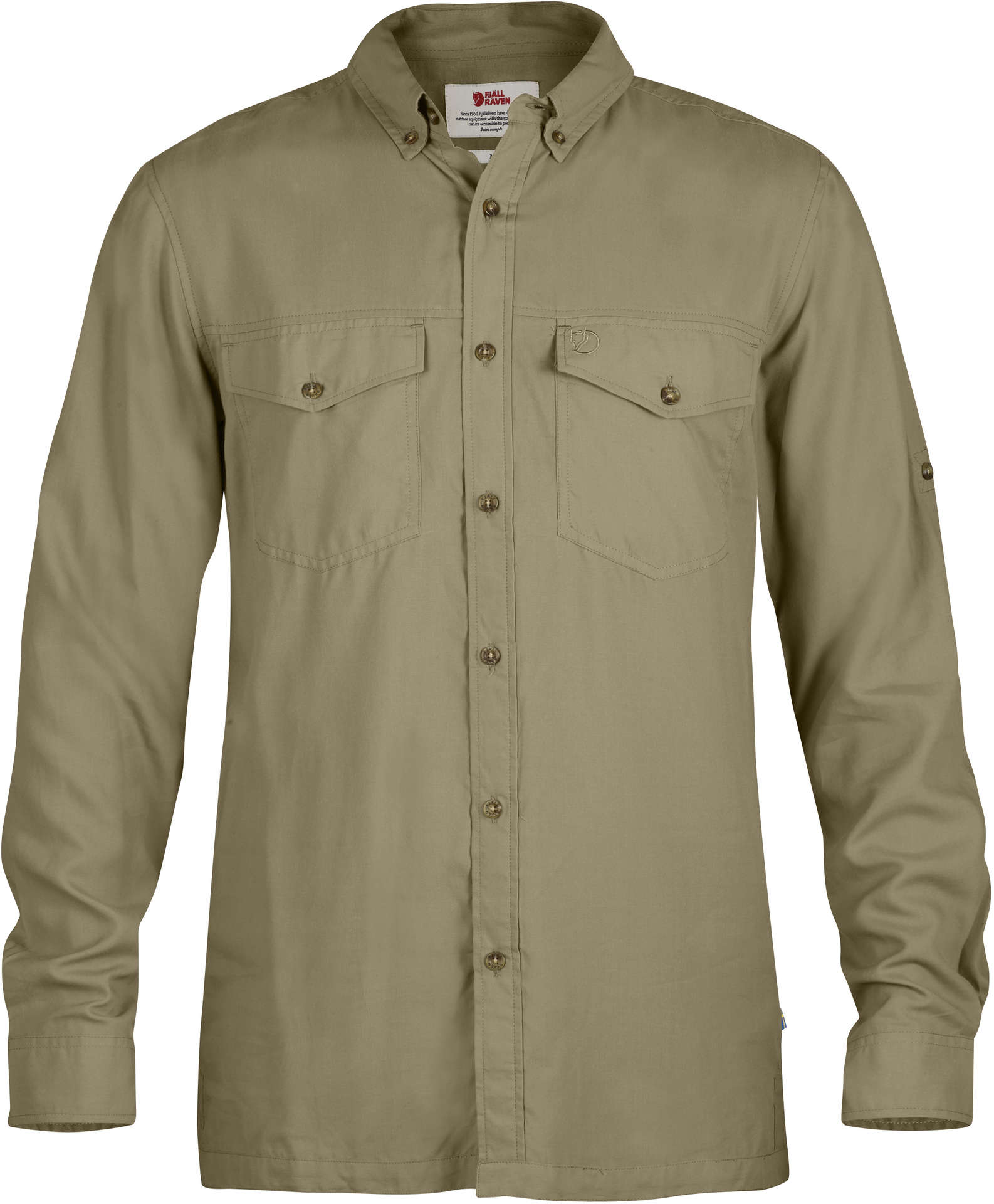 Fjallraven Abisko Vent Blouse Lange Mouwen Beige Heren koop je bij Futurumshop