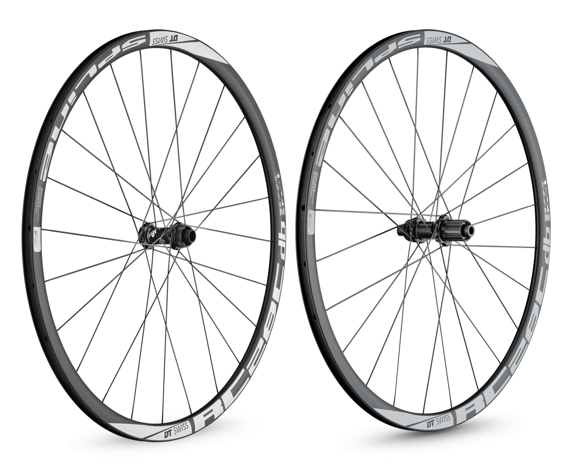 DT Swiss RC28 Spline C CB DB Disc Clincher Wielset Zwart