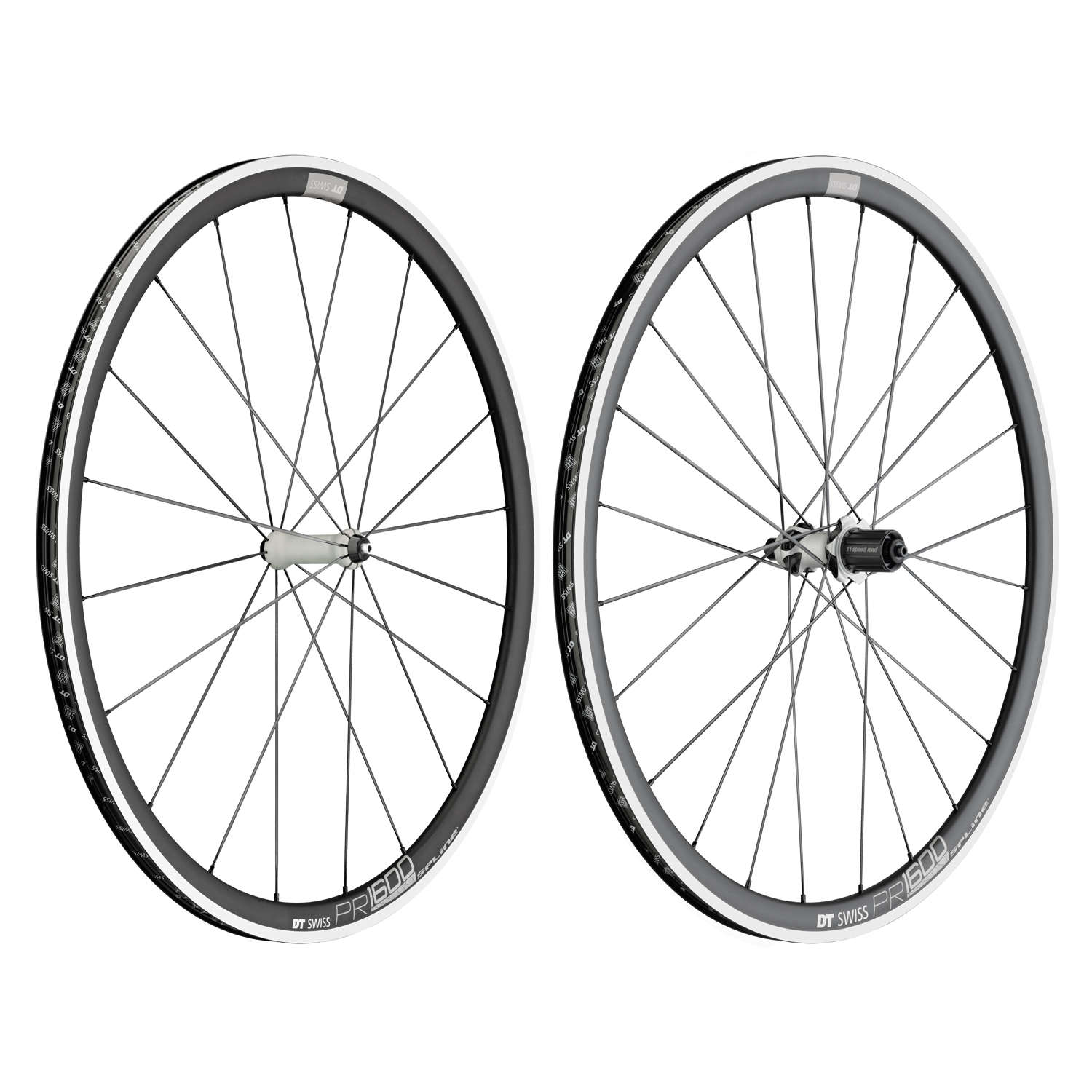 DT Swiss PR 1600 Spline 32 Race Wielset Zwart