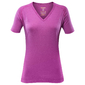 Devold Breeze T-Shirt V-Neck Korte Mouwen Roze Dames