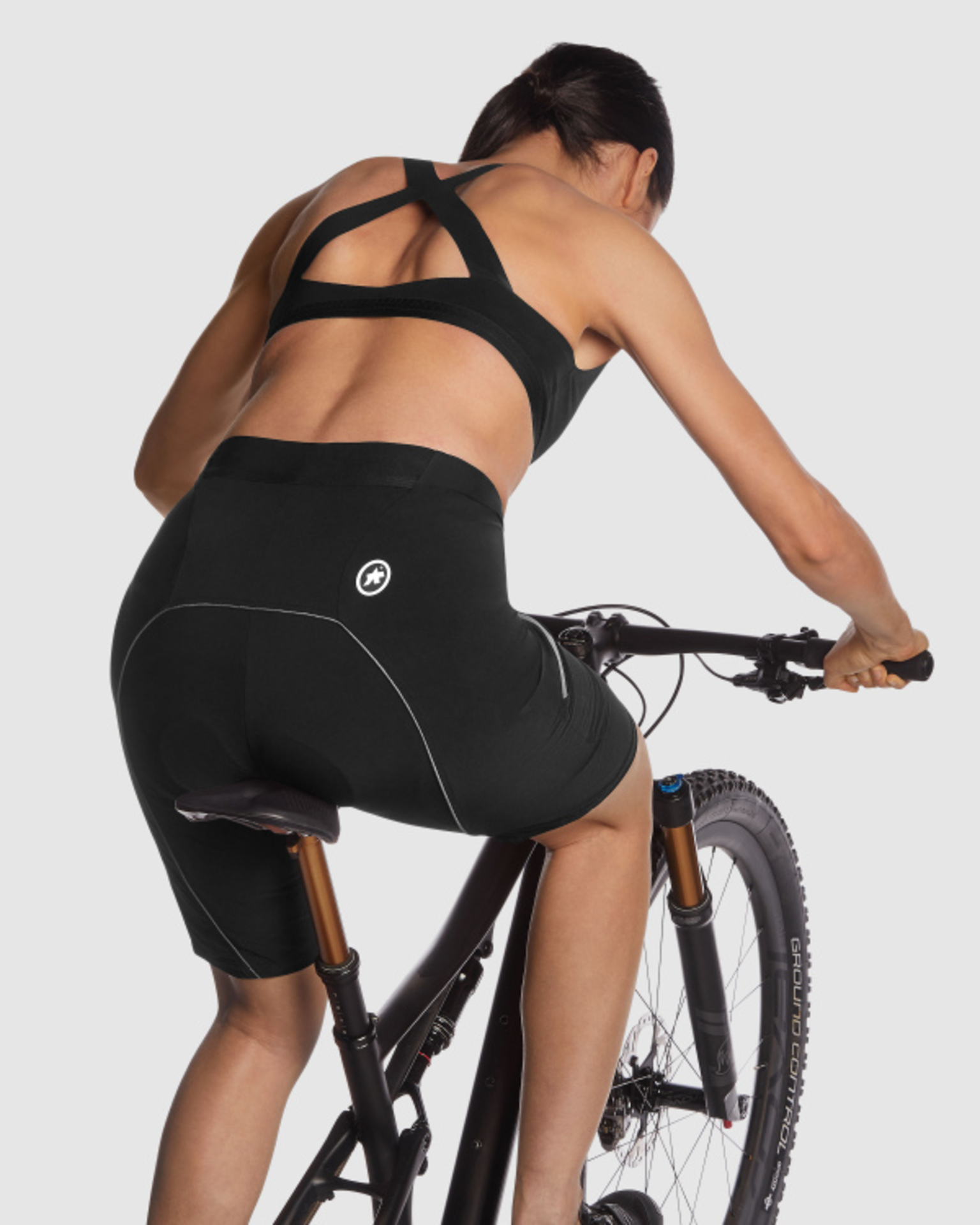 Assos Trail Cargo MTB Fietsbroek Kort Zwart Dames