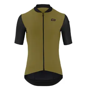 Assos MILLE GTO C2 Fietsshirt Korte Mouwen Bruin/Groen Heren