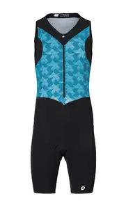 Assos Triator NS Triathlon Speedsuit Blauw/Zwart Heren