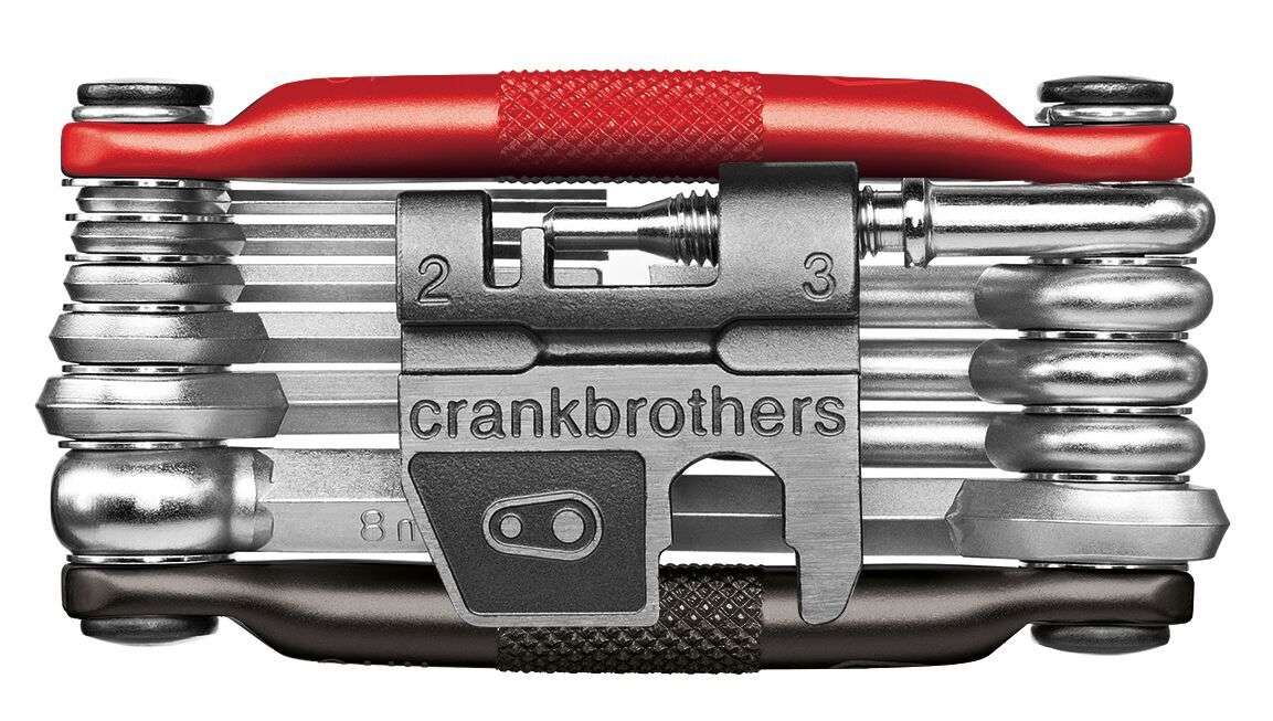 Crankbrothers M17 Minitool Zwart/Rood