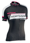 Northwave Logo 2 Fietsshirt Korte Mouwen Zwart/Wit/Roze Dames