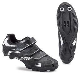 Northwave Scorpius 2 Mountainbikeschoenen Zwart/Wit Heren koop je bij  Futurumshop.nl