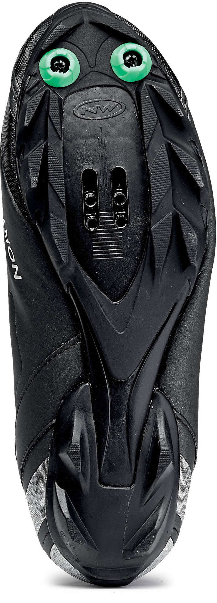 Northwave Husky Winter Tech Mountainbikeschoenen Zwart/Groen Heren koop je  bij Futurumshop.nl