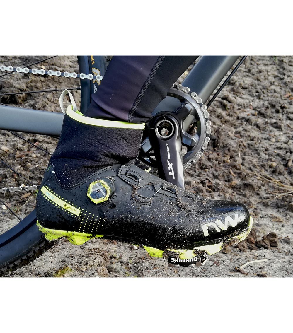 Northwave Celsius XC Arctic GTX Mountainbikeschoenen Zwart/Geel