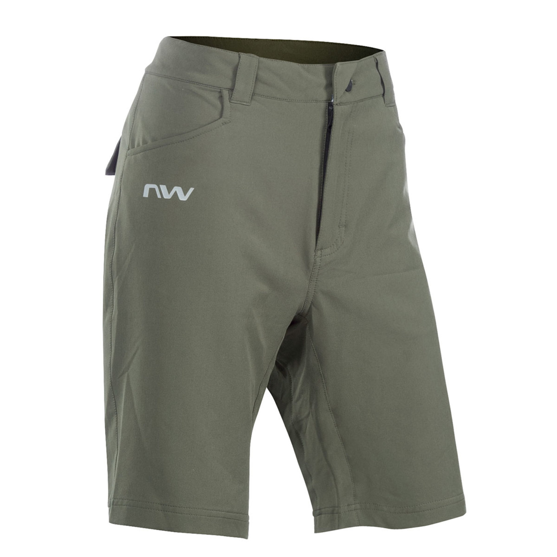 Northwave Escape Baggy MTB Fietsbroek Kort Groen Dames