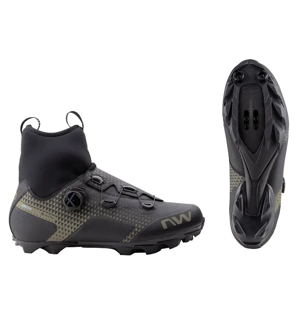 Northwave Celsius XC Arctic GTX Mountainbikeschoenen Zwart/Groen