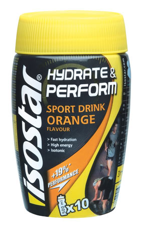 Isostar Hydrate & Perform Poeder Orange 400 gram