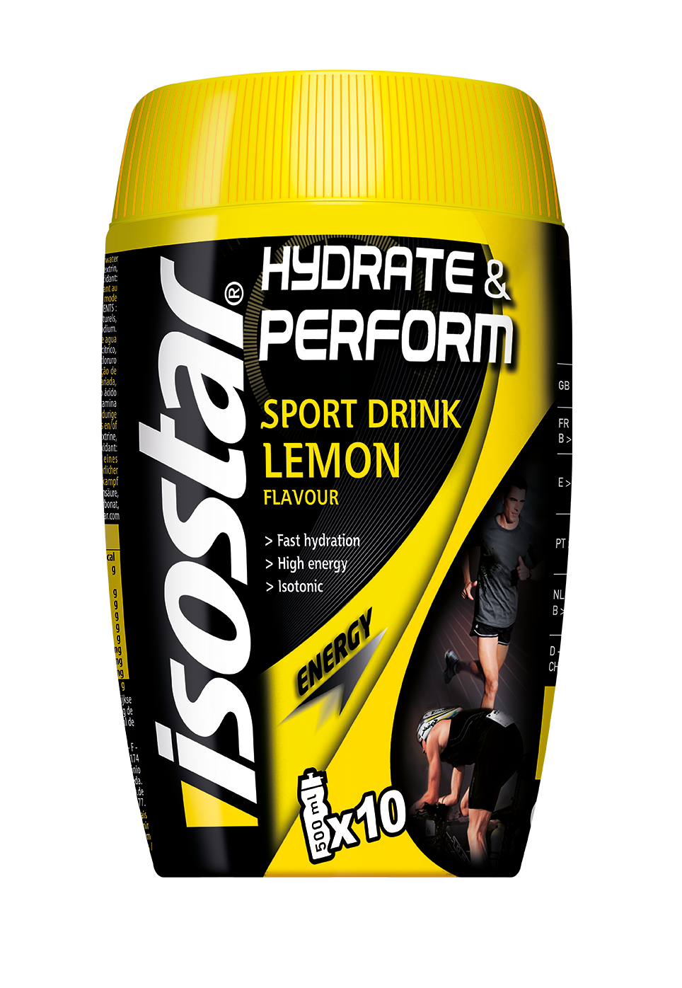 Isostar Hydrate & Perform Poeder Lemon 400gram