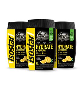 Isostar Hydrate & Perform Poeder Lemon 3 x 400gram