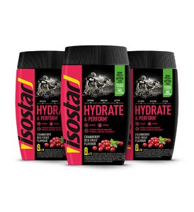 Isostar Hydrate & Perform Poeder Cranberry 6 x 400 gram