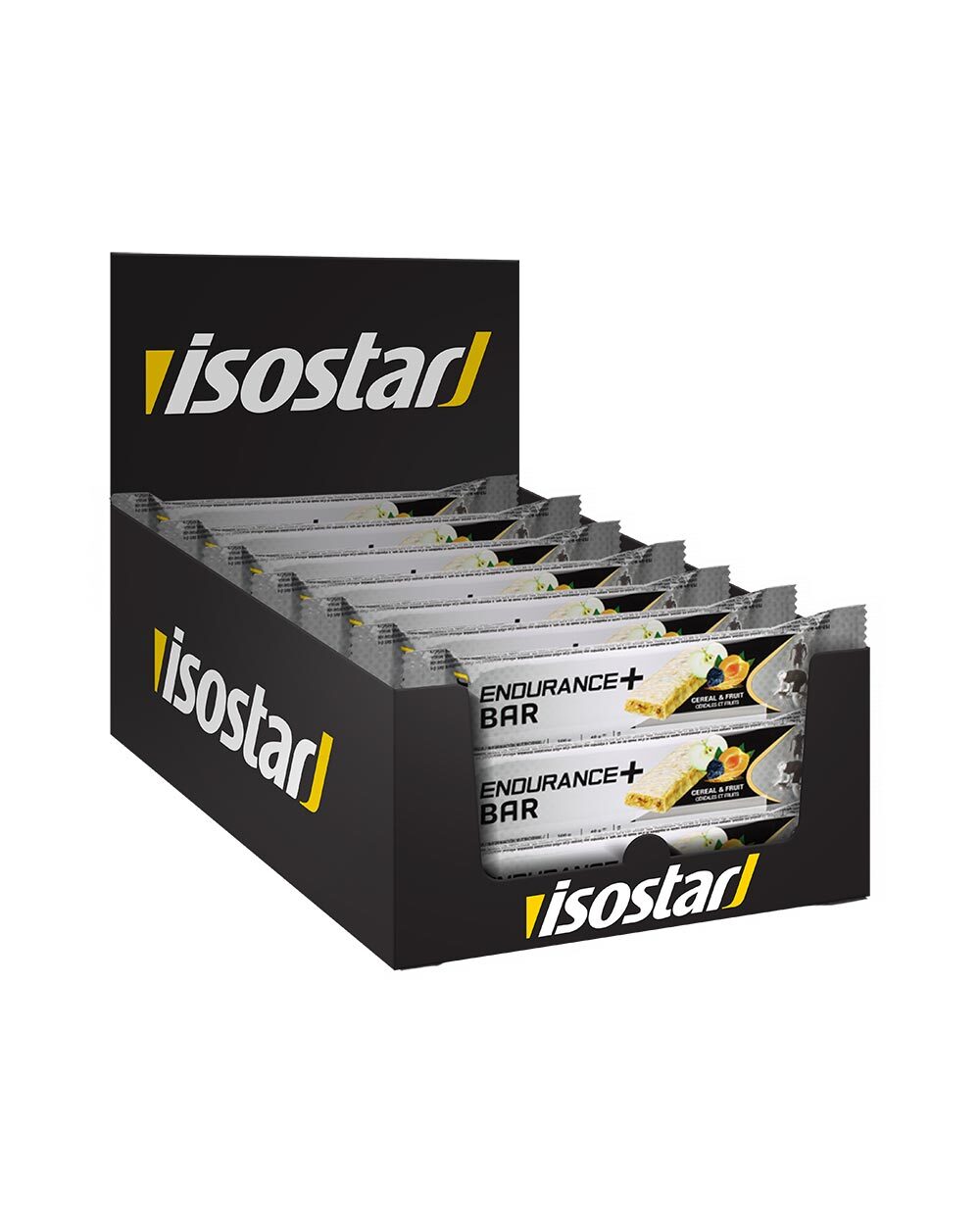Isostar Endurance+ Sportrepen Granen en Fruit 30 stuks koop je bij