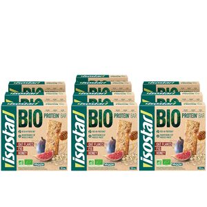 Isostar BIO Protein Havervlokken/Vijgenhoning 10 x 3 stuks