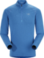Arc`teryx Thetis Hardloopshirt Lange Mouwen Blauw Heren
