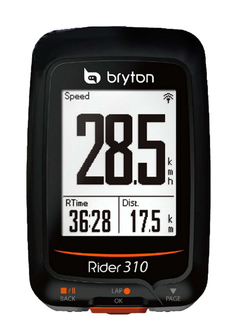 Bryton Rider 310E GPS Zwart/Oranje