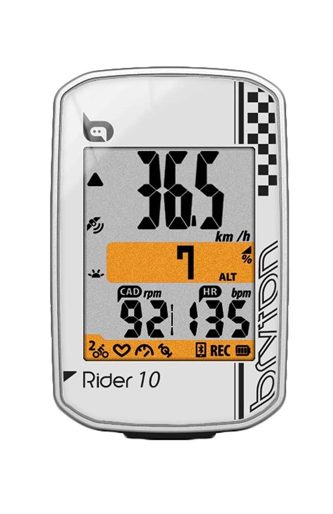 Bryton Rider 10E GPS Fietscomputer Wit koop je bij Futurumshop