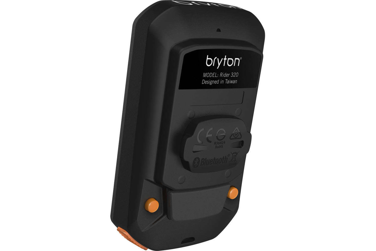 Bryton Rider 320E GPS Fietscomputer Zwart/Oranje