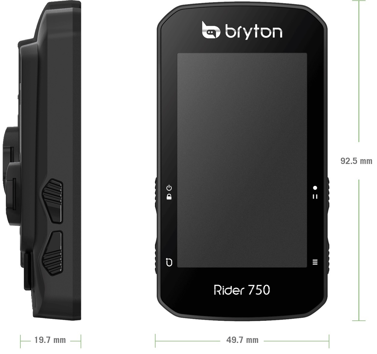 Bryton Rider 750E GPS Fietscomputer