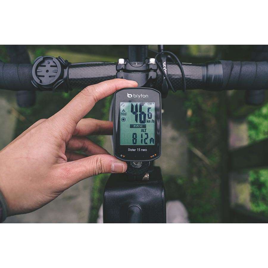 GPS Vélo Bryton Rider 15 – écran 2 Pouces, 5 Satellites, Bluetooth, Compatible Strava