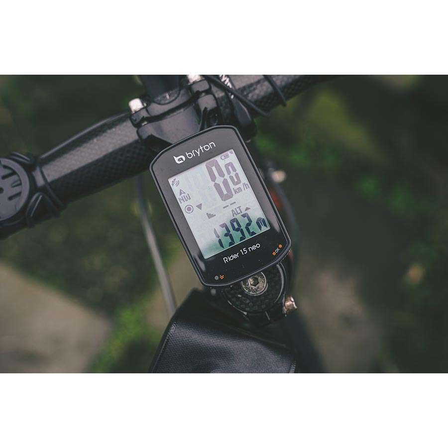 Bryton Rider 15 NEO E GPS Fietscomputer Zwart