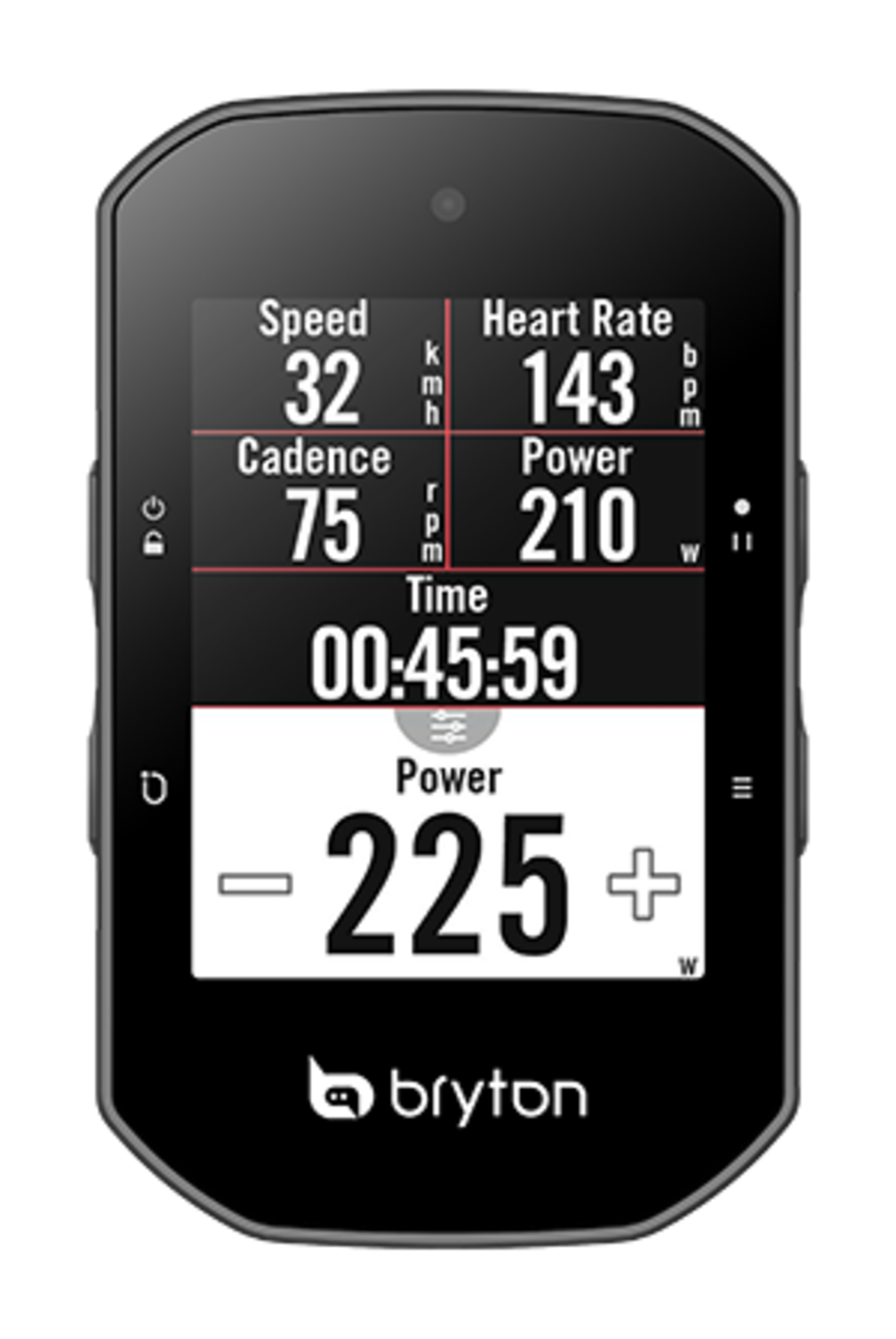 Bryton Rider S500 E GPS Fietscomputer Zwart