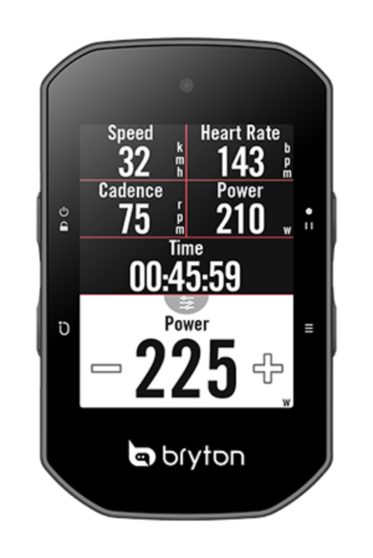 Bryton Rider S500 T GPS Fietscomputer met Hartslagmeter en Cadanssensor Zwart