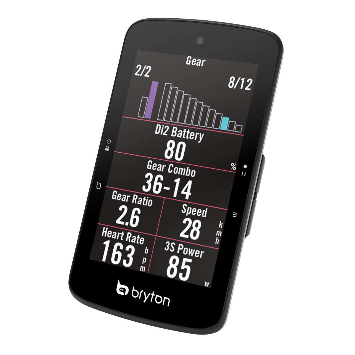 Bryton Rider S800 E GPS Fietscomputer Zwart