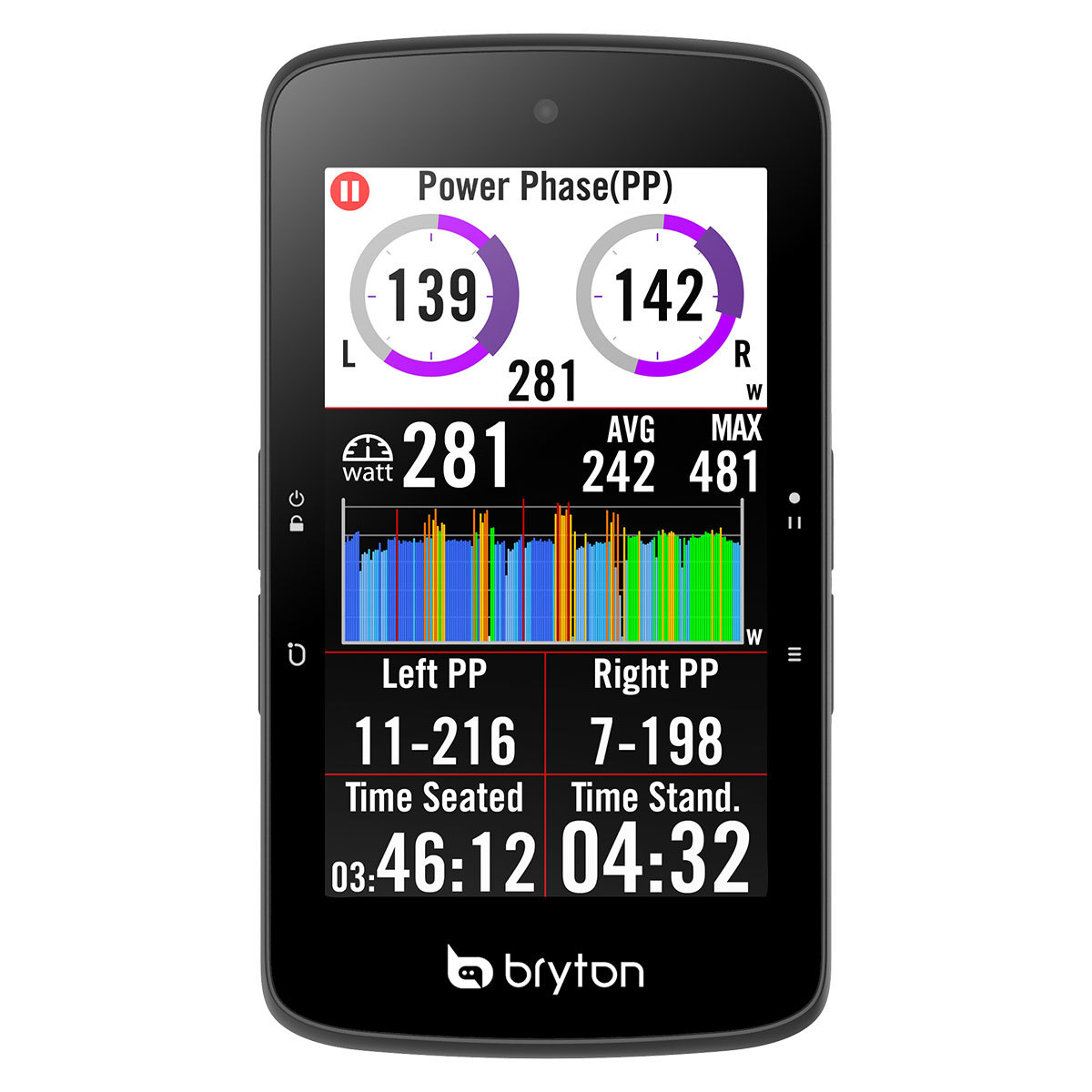 Bryton Rider S800 T GPS Fietscomputer Sensoren Bundel Zwart