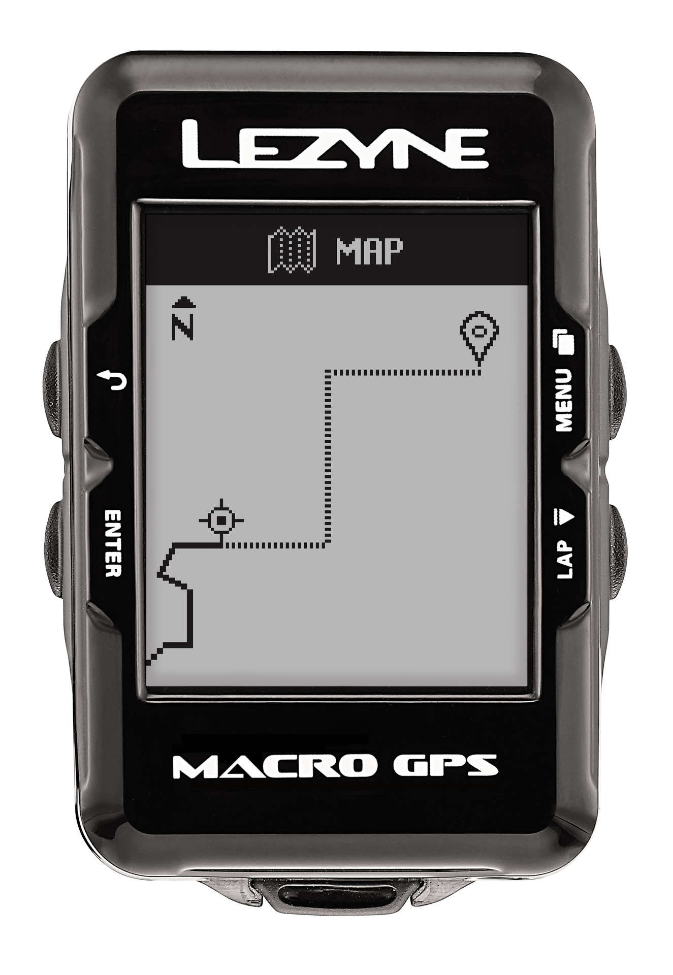 Lezyne Macro GPS Zwart