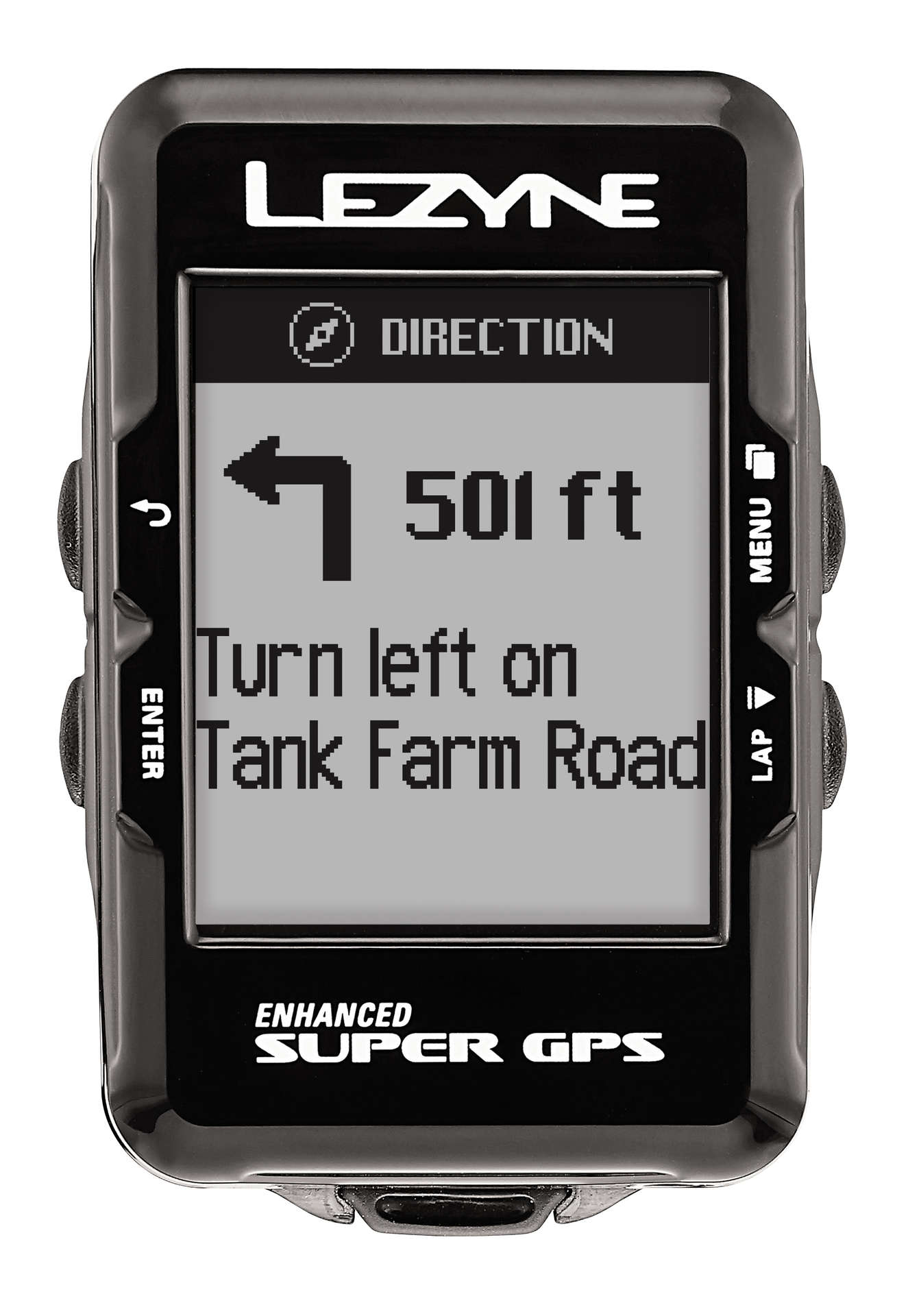 Lezyne Super GPS Zwart