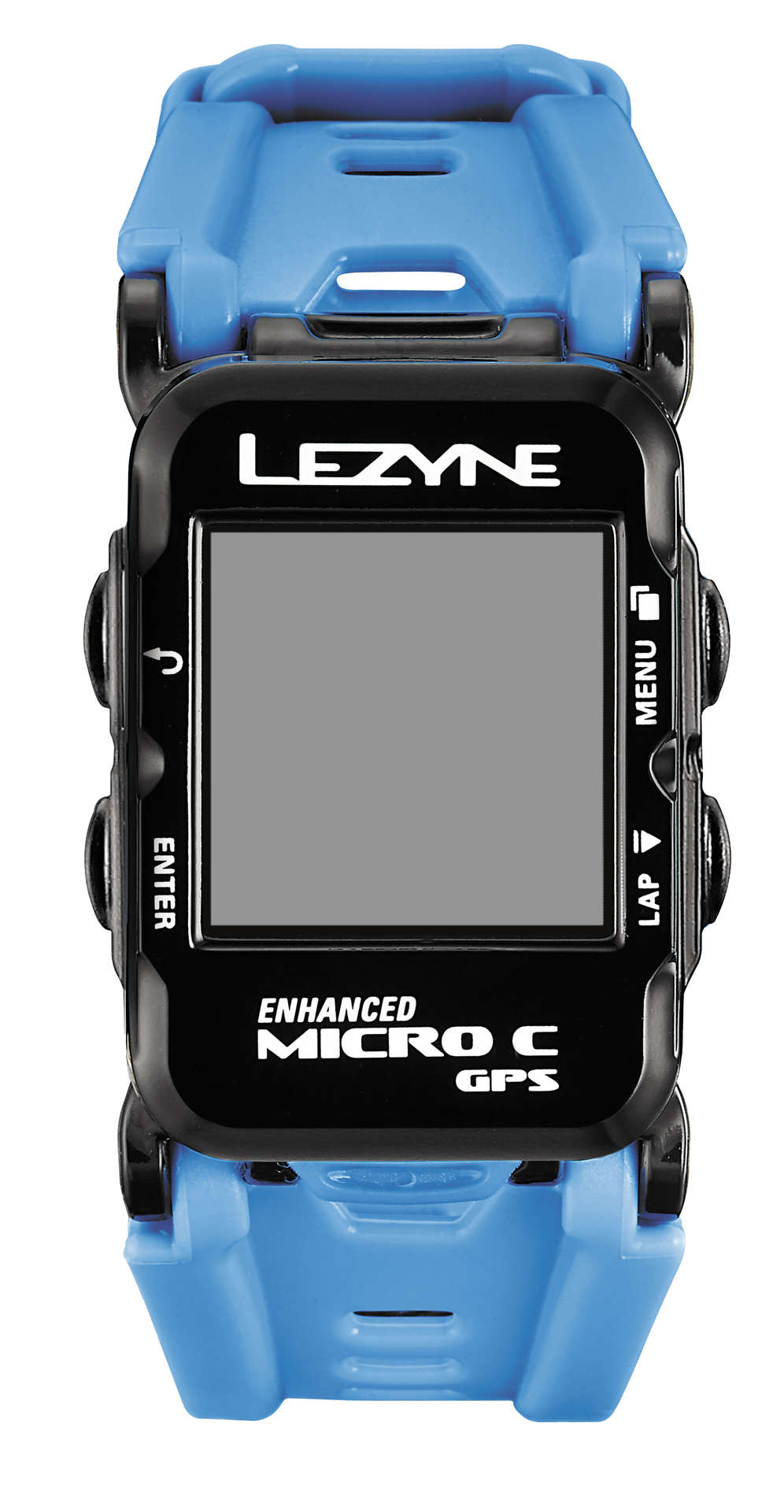 Lezyne Micro C GPS HR Sporthorloge Blauw