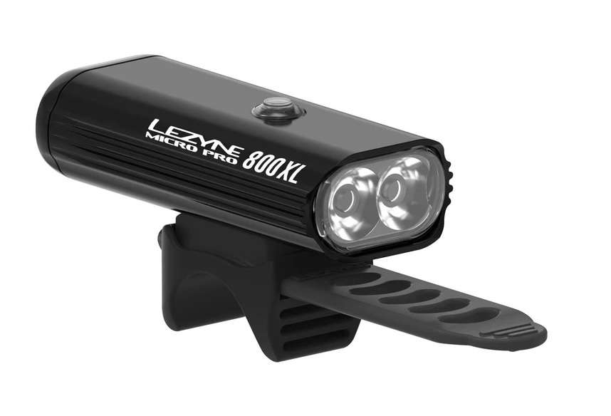 Lezyne Micro Pro 800XL/Strip Drive Verlichtingsset Zwart