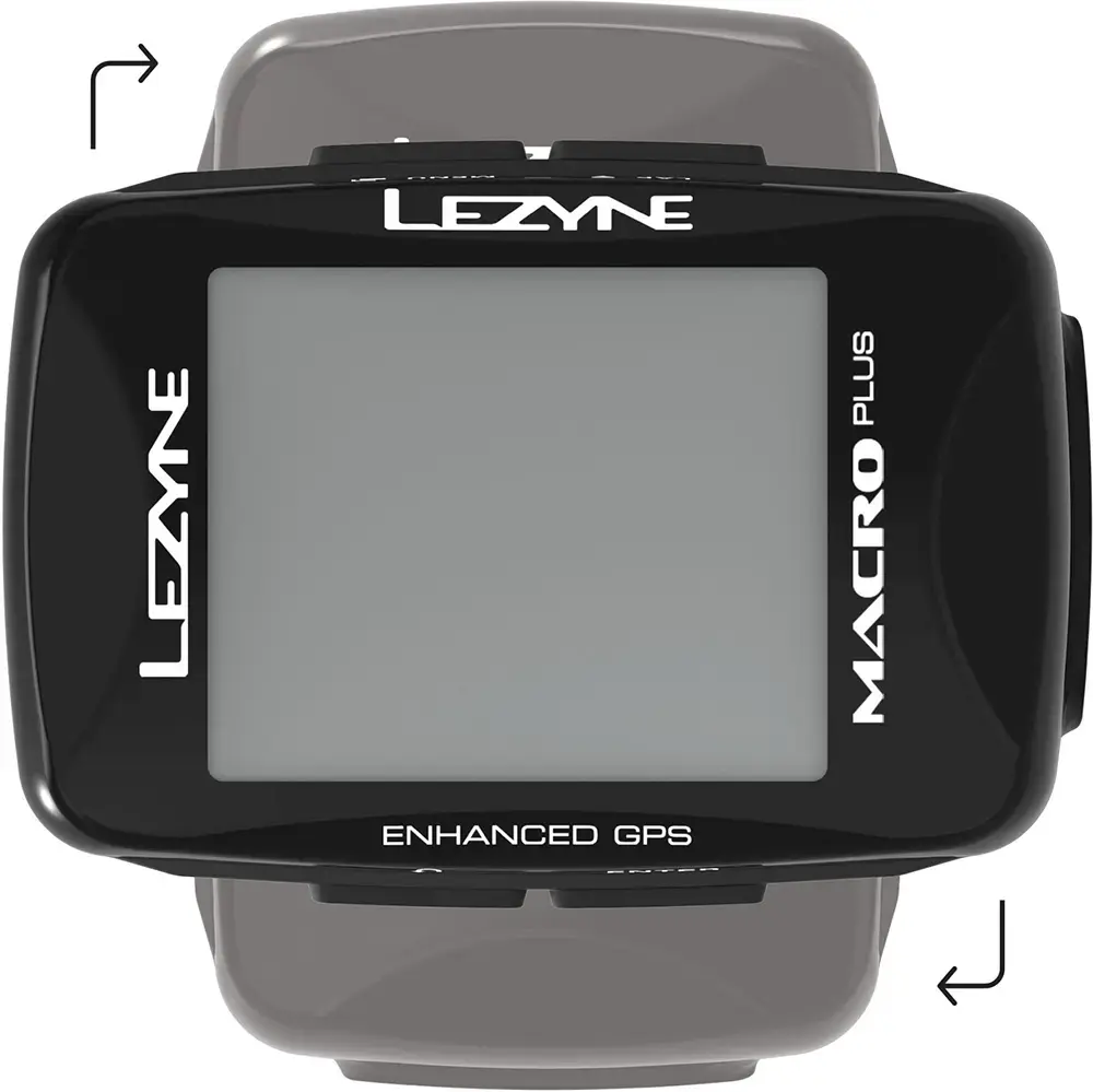 Lezyne Macro Plus GPS HRSC Loaded Zwart