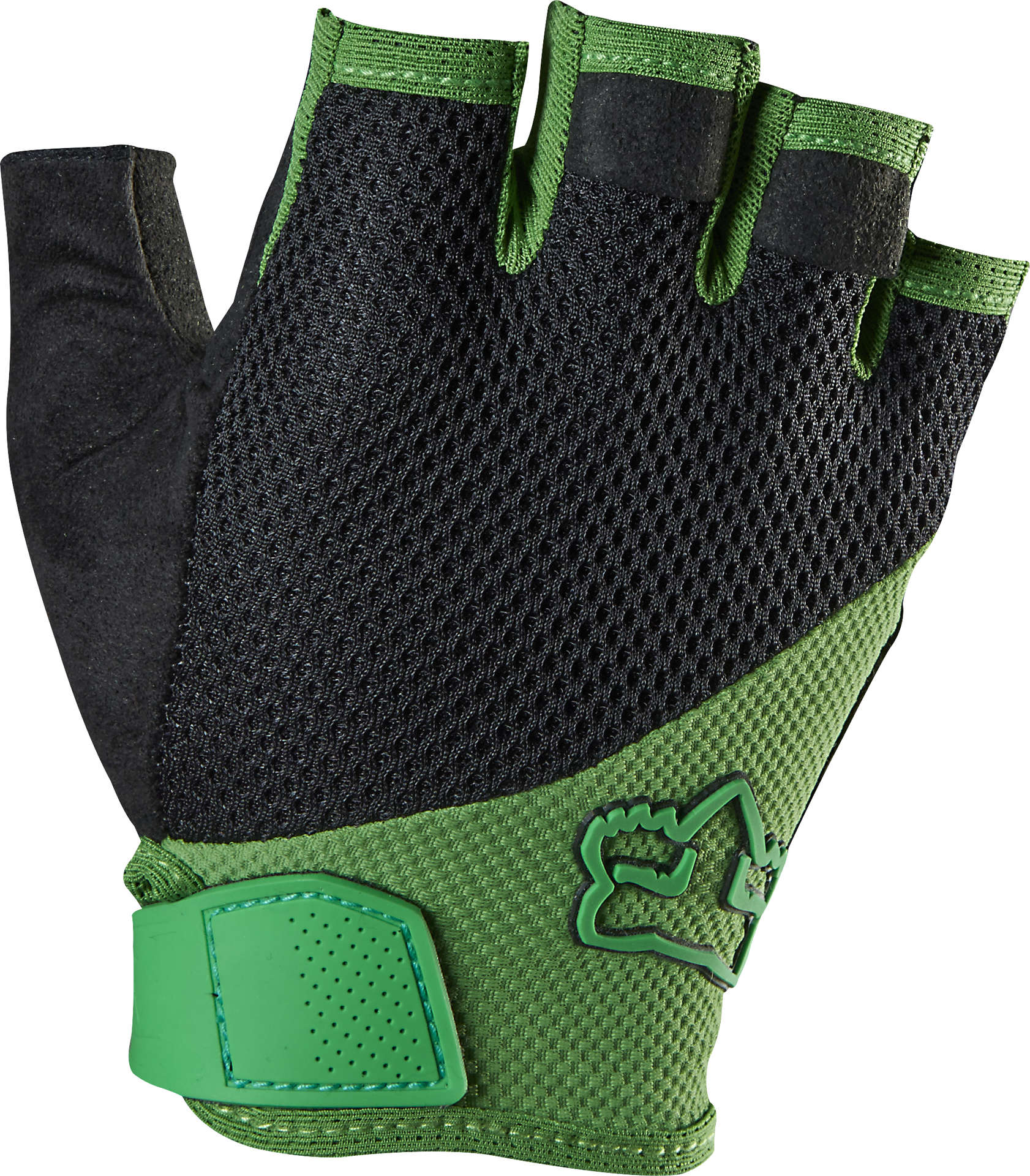 Fox Reflex Gel Fiets Handschoenen Groen Zwart