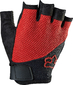 Fox Reflex Gel Fiets Handschoenen Rood/Zwart