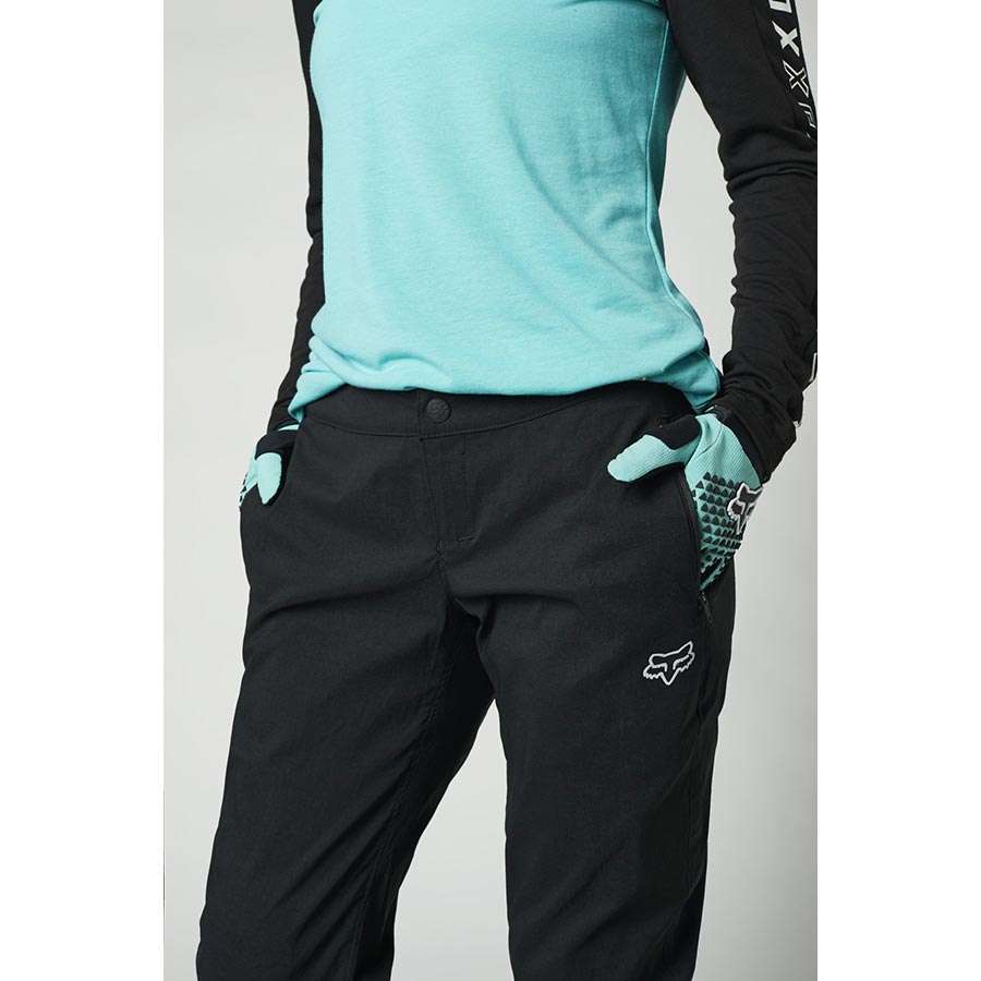 Fox Ranger MTB Fietsbroek Lang Zwart Dames koop je bij Futurumshop.nl