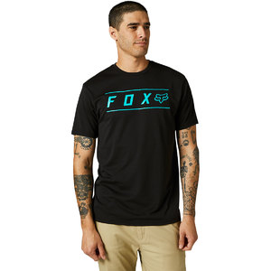 Fox Pinnacle Tech MTB Fietsshirt Korte Mouwen Zwart Heren