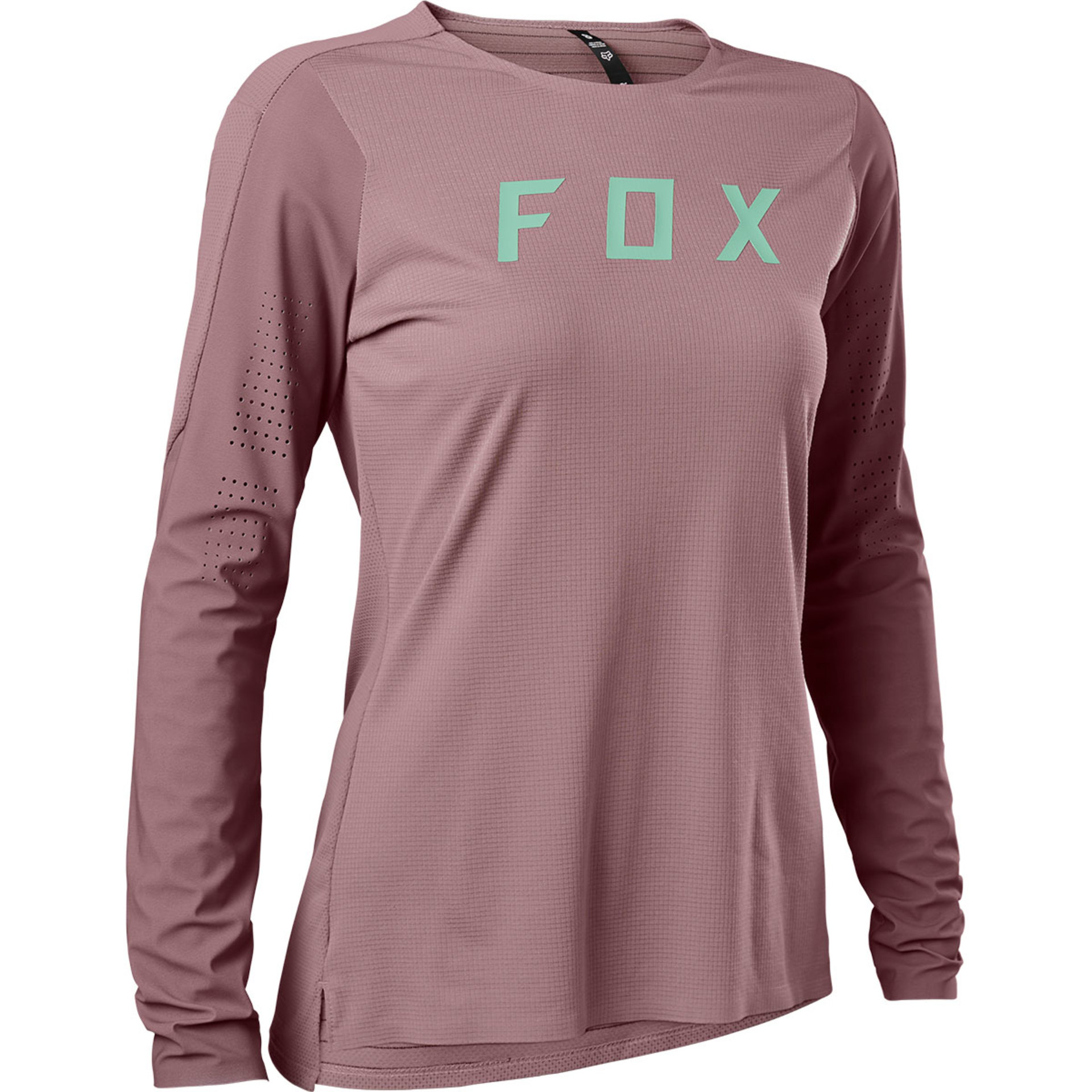 Fox Flexair Pro MTB Fietsshirt Lange Mouwen Paars Dames